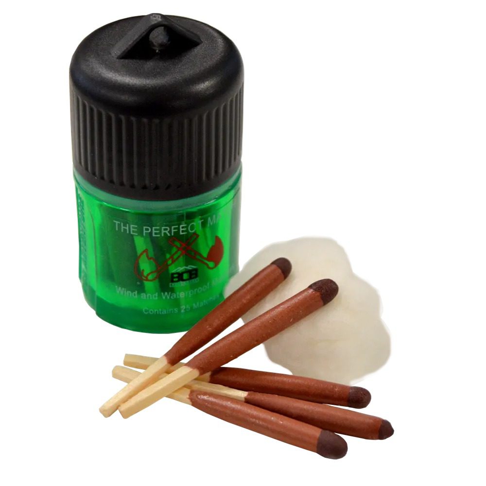 BCB Wind- en waterbestendige survival lucifers (25 stuks)