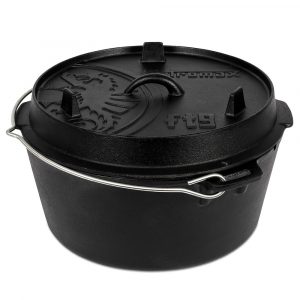 Petromax Dutch Oven gietijzeren pan - zonder pootjes 6 petromax dutch oven gietijzeren pan zonder pootjes 6
