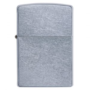 Zippo Street Chrome benzine aansteker